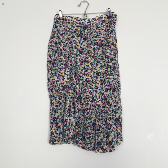 Nina Ricci Mini Pansy Print Co-ord Skirt Set - Picture 5 of 15